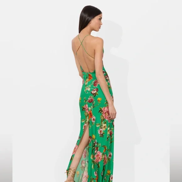 LOMA MAXI SLIP DRESS - Picture 3 of 4
